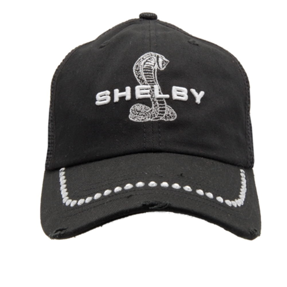 Shelby Damen Basecap Shelby Super Snake Rhinstone Schwarz