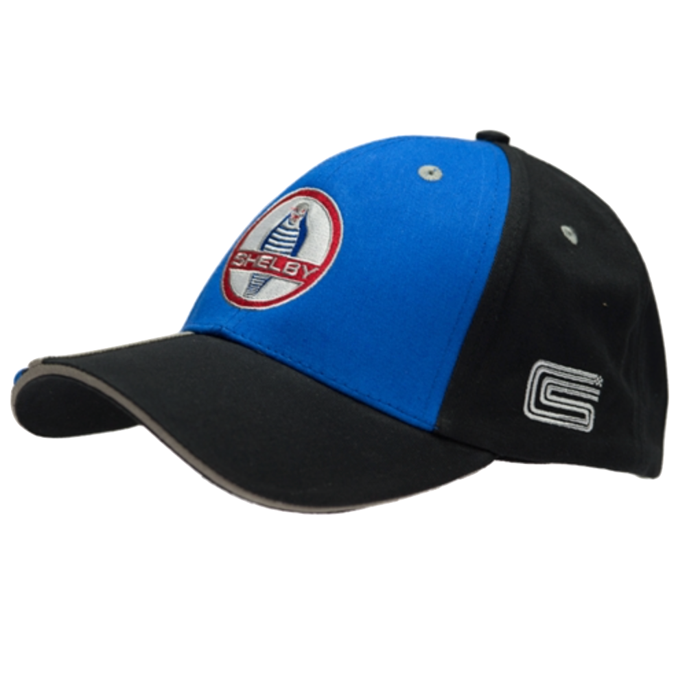 Shelby Basecap Shelby Cobra Stripes Basecap Schwarz/Blau