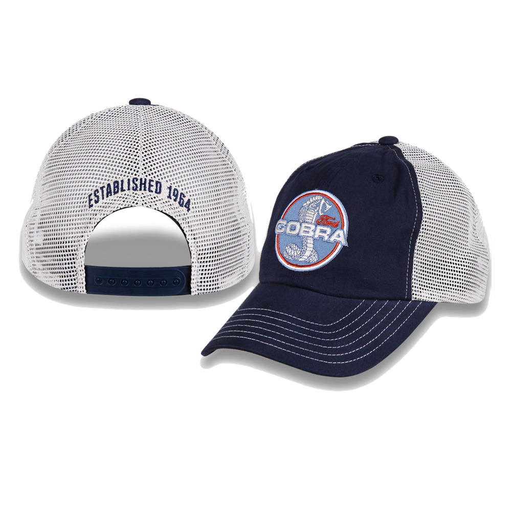 Shelby Cobra Basecap Established 1964 Trucker Cap Mesh