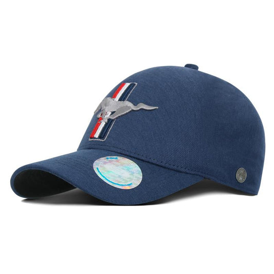 Ford Mustang Basecap Mustang Tribar Basecap Blau