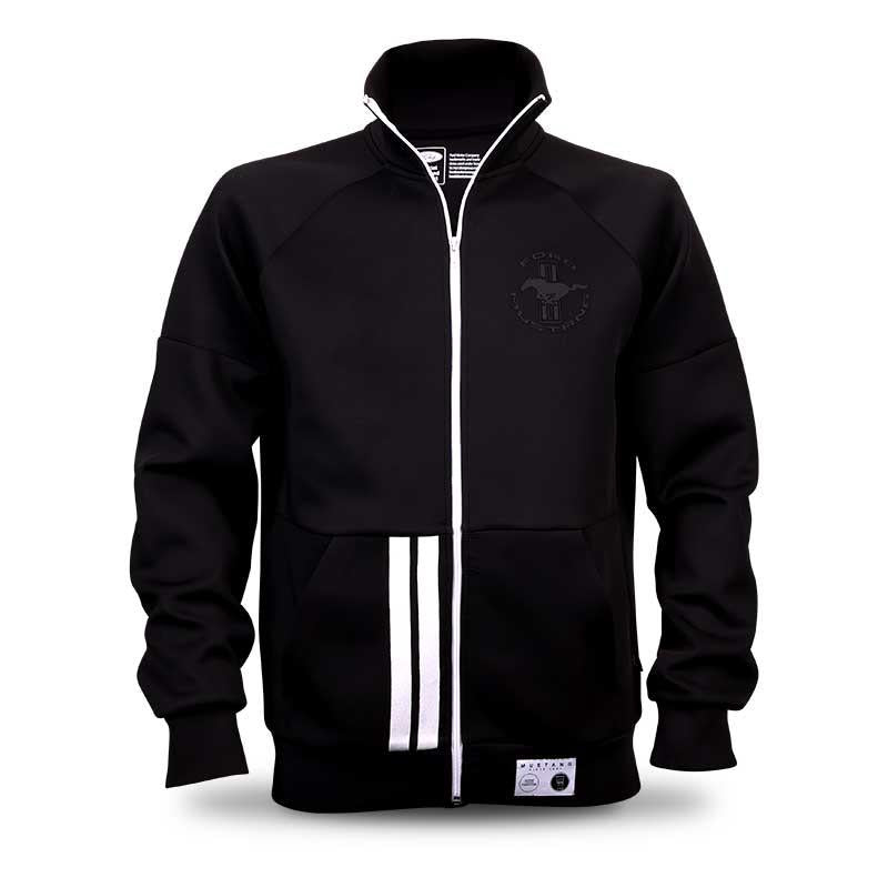 Ford Mustang Tribar Logo Blackline Sport-Jacke Schwarz