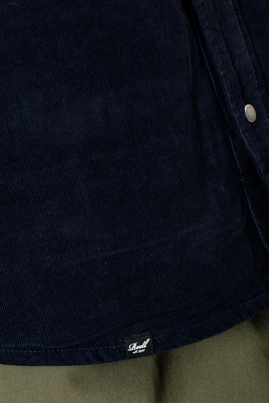 Reell Duke Overshirt Baby Cord Navy