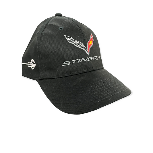 Corvette C7 Basecap Corvette C7 Stingray Logo Schwarz