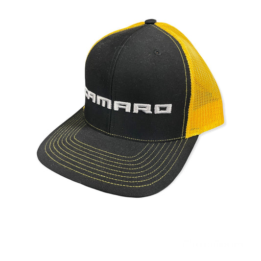Camaro Basecap Camaro Trucker Cap Bumble Bee Optik Schwarz/Gelb