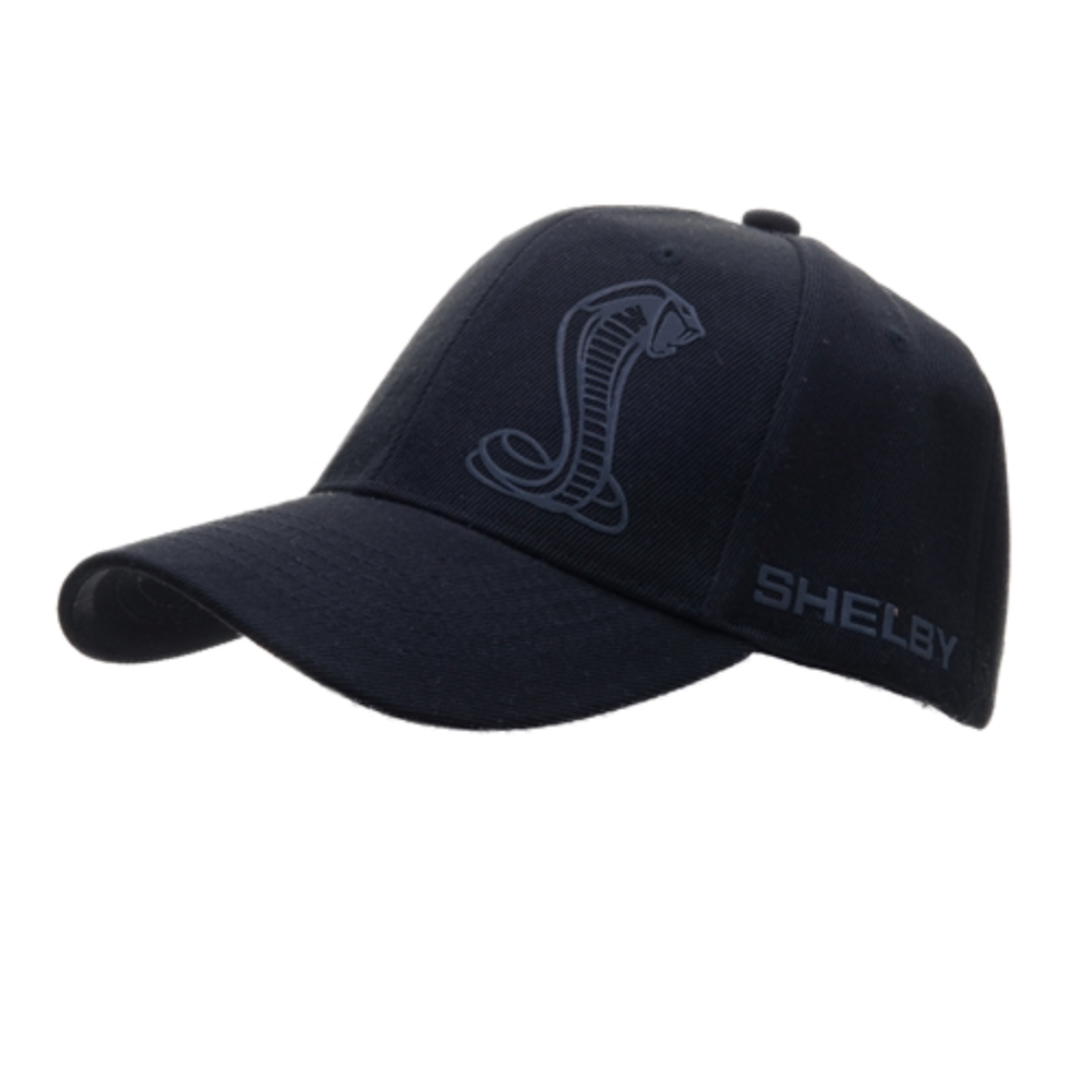 Shelby Basecap Black Tonal Shelby Snake Cap Schwarz