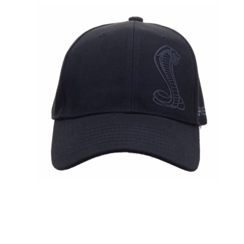 Shelby Basecap Black Tonal Shelby Snake Cap Schwarz