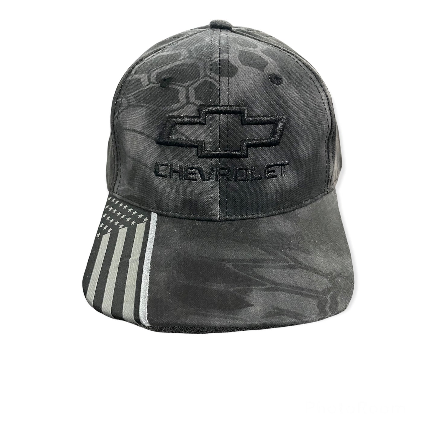 Chevrolet Basecap Chevy Bowtie American Flag Kryptek Camo