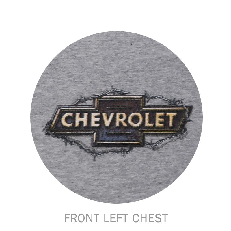 Chevrolet T-Shirt Chevrolet Country Logo Hellgrau