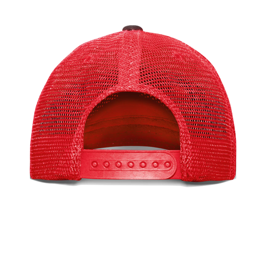 Ford Mustang Basecap Mustang Running Horse Trucker Cap Schwarz/Rot