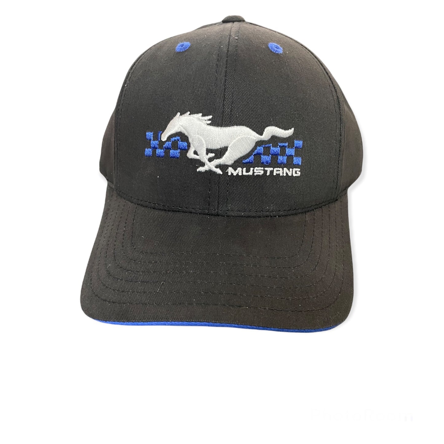 Ford Mustang Basecap Mustang Running Horse Schwarz/Blau
