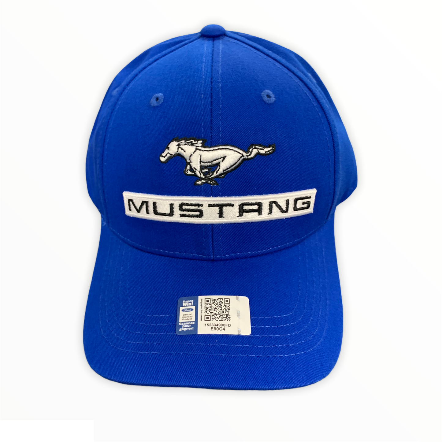 Ford Mustang Basecap Mustang Pony Cap Patch Royalblau