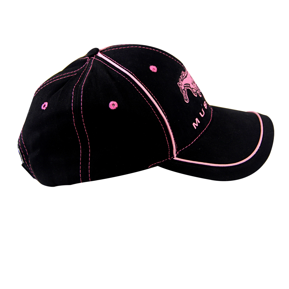 Ford Mustang Basecap Mustang Ladies Cap Running Horse Schwarz/Pink