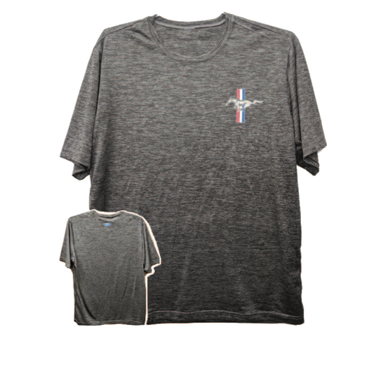 Ford Mustang T-Shirt Ford Mustang Performance Shirt Tribar Logo Anthrazit