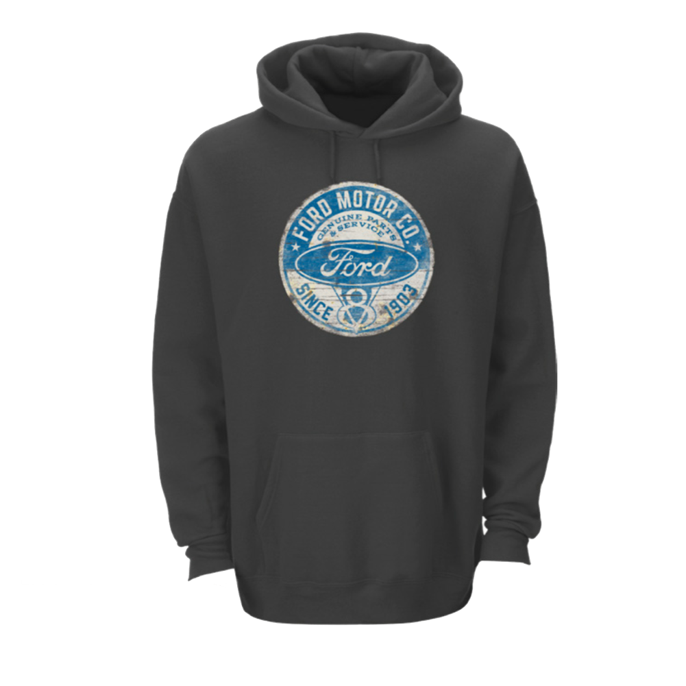 Ford V8 Kapuzenpullover Ford Hoodie mit Ford V8 Logo since 1903 –  uscar-world