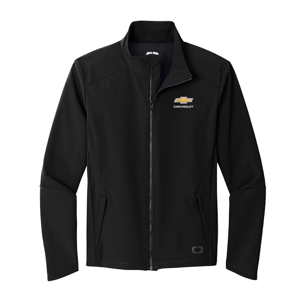 Chevrolet Softshell Jacke mit Chevy Bowtie Logo Schwarz