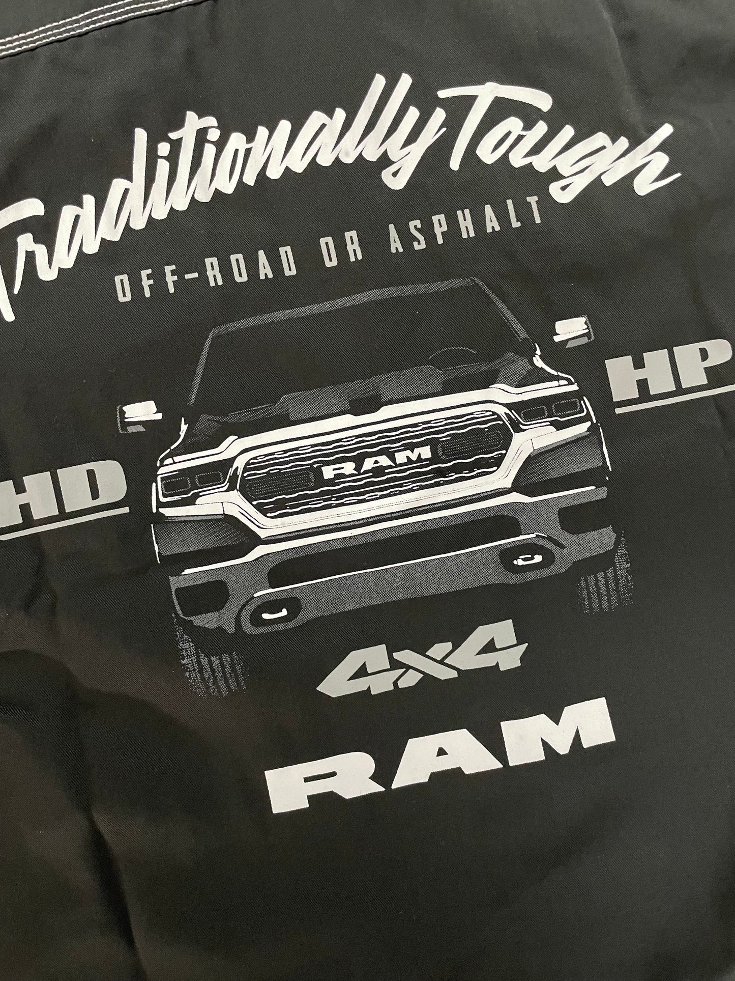 Dodge RAM Mechanikerhemd RAM 4x4 Traditionally Tough Schwarz