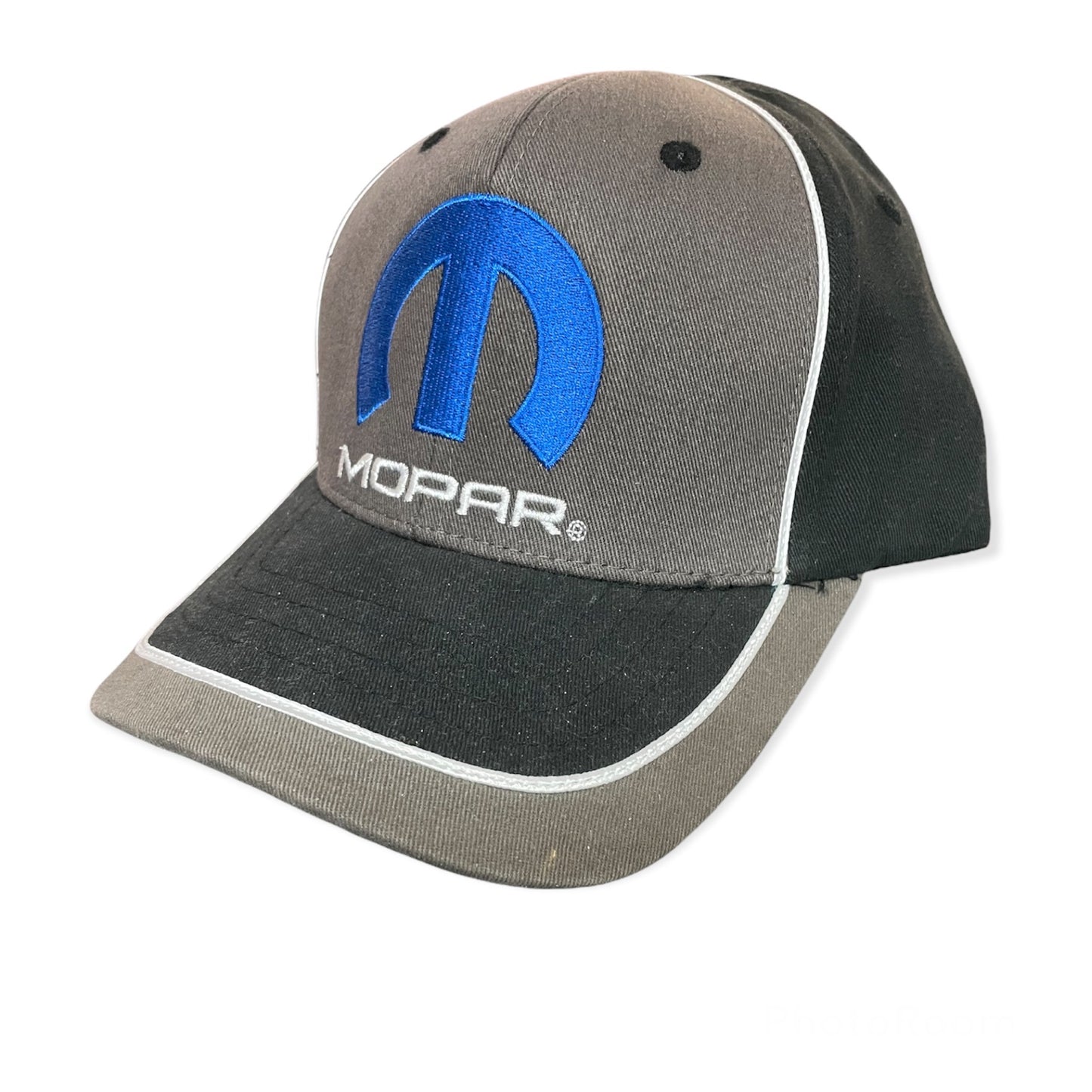 Mopar Basecap Mopar Logo Cap Two Tone Optik Schwarz/Grau