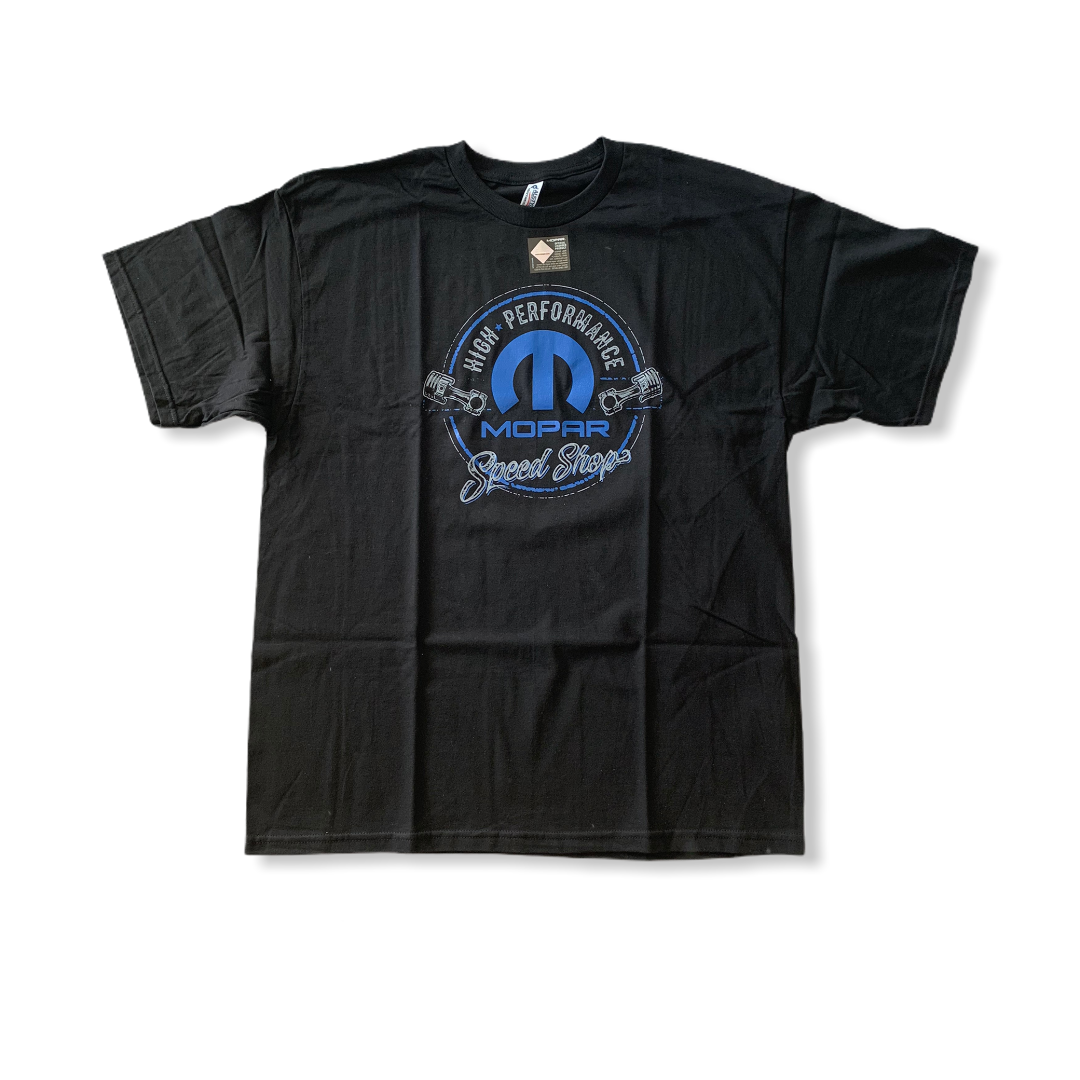 MOPAR T-Shirt Mopar Piston Motiv "Speed Shop" Schwarz