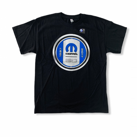 MOPAR T-Shirt Mopar 80th Anniversary Motiv Schwarz