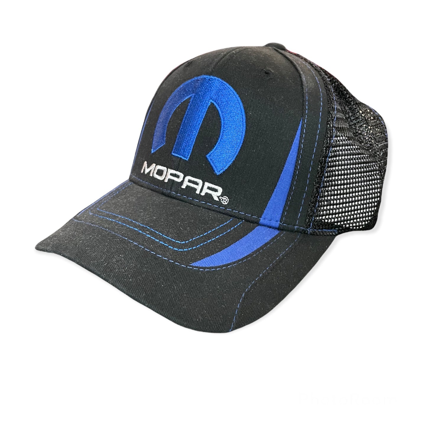 Mopar Basecap Mopar Logo Cap Two Tone Optik Schwarz/Blau