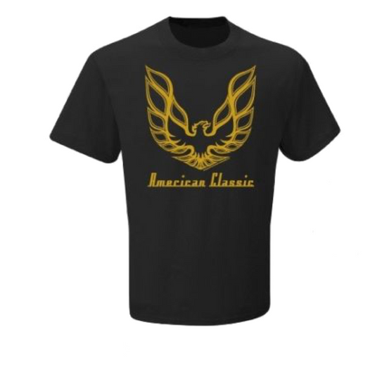 Pontiac Firebird T-Shirt Firebird Trans AM Logo Schwarz