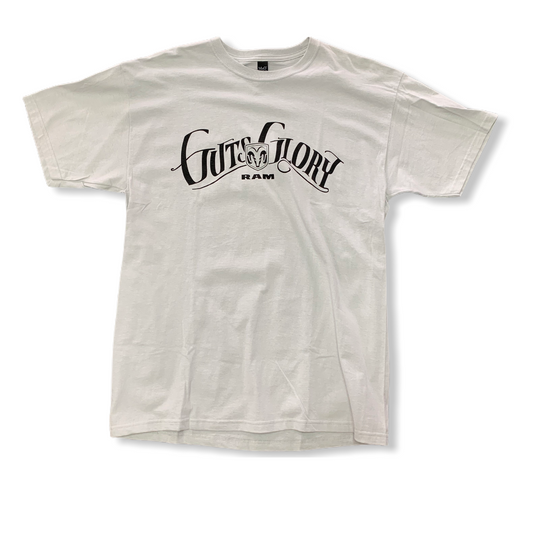 Dodge RAM T-Shirt Dodge RAM Guts Glory Motiv Hellgrau