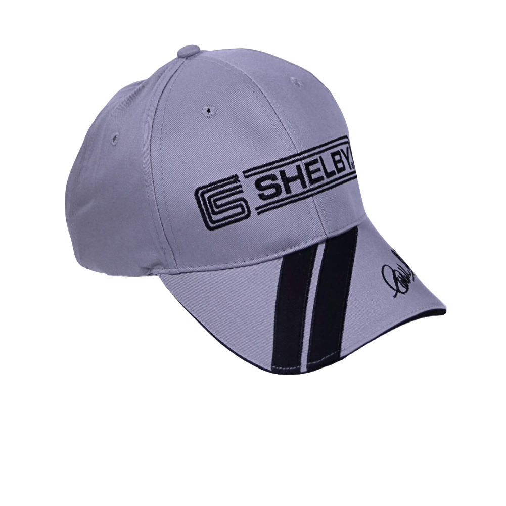 Shelby Basecap Shelby Logo & Schriftzug Hellgrau