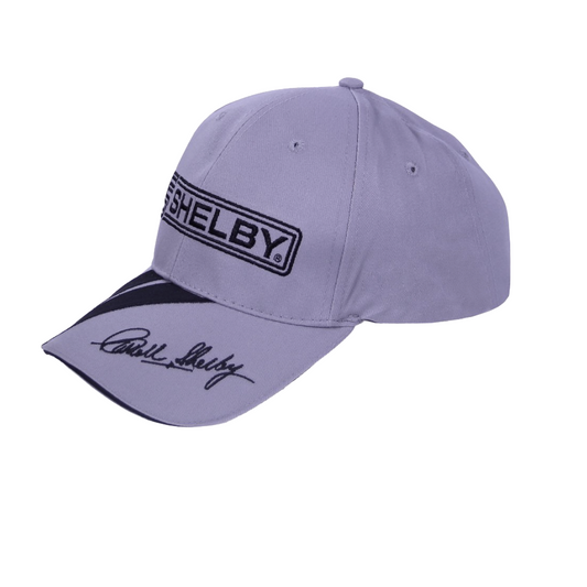 Shelby Basecap Shelby Logo & Schriftzug Hellgrau