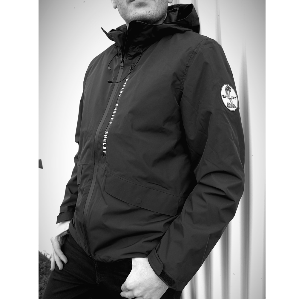 Shelby Softshell Jacke Travel Jacket mit Shelby Logo Schwarz