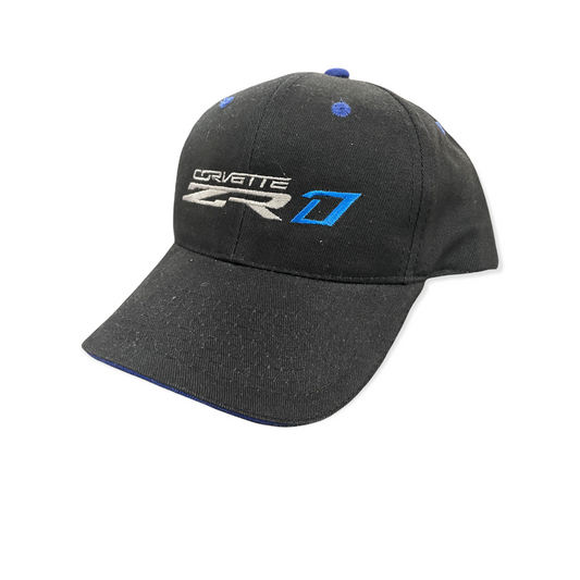 Corvette ZR1 Basecap Corvette C7 ZR1 Logo Schwarz/Blau