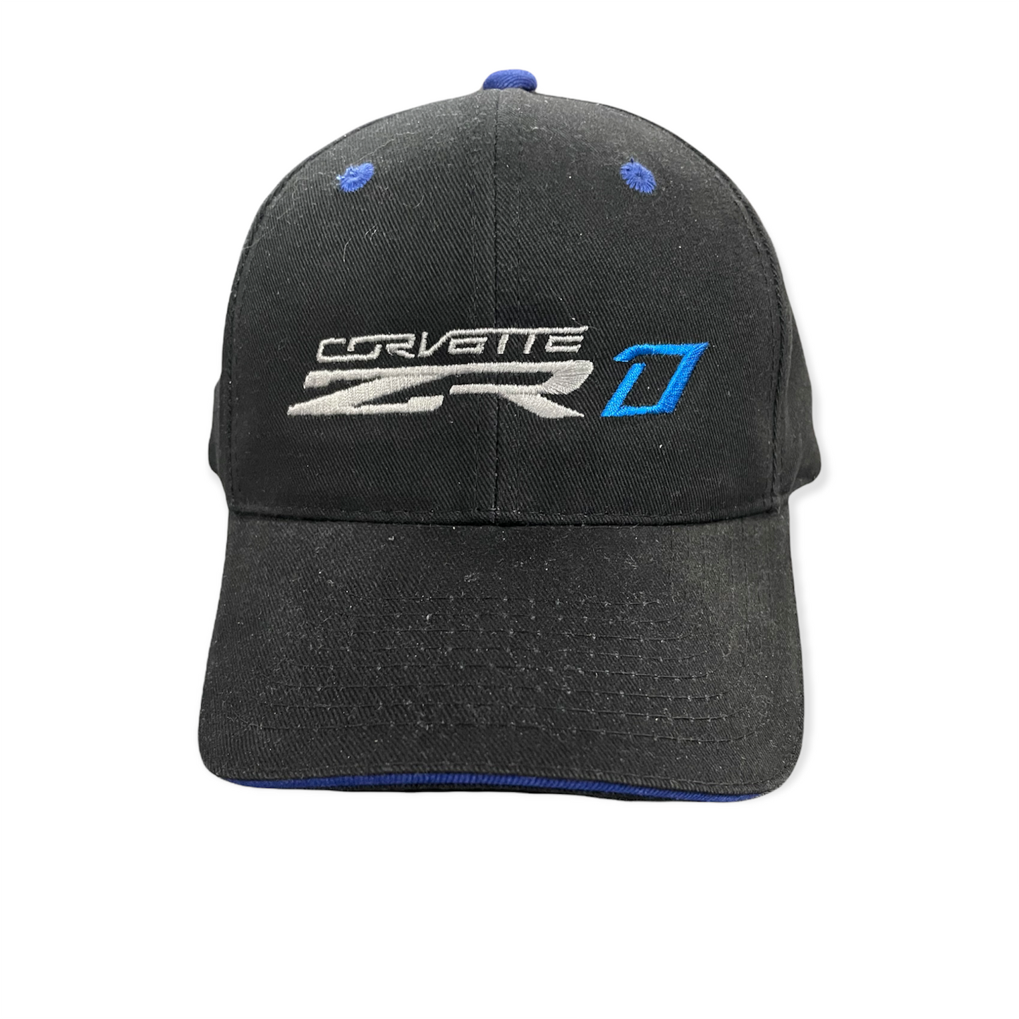 Corvette ZR1 Basecap Corvette C7 ZR1 Logo Schwarz/Blau