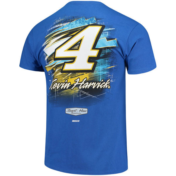 NASCAR T-Shirt Kevin Harvick Busch Beer T-Shirt Blau