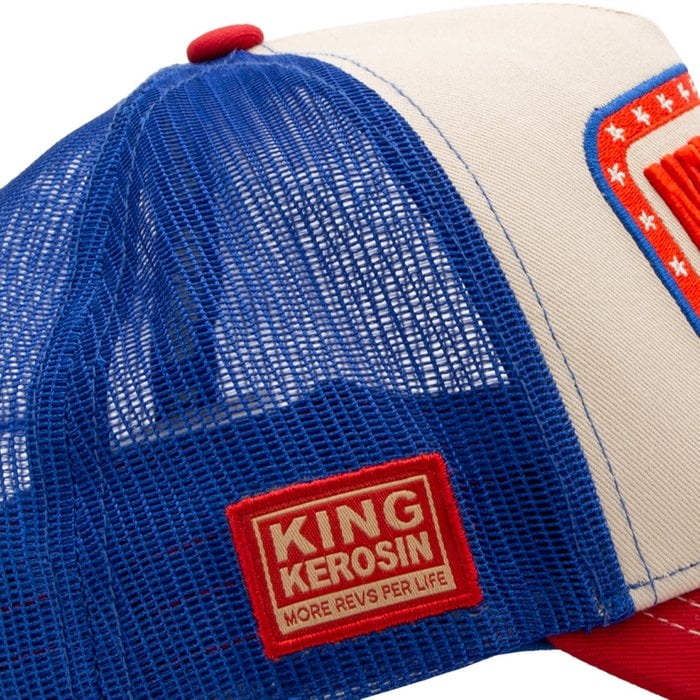 King Kerosin Baseball Cap «Never Grow Up' in Beige» Trucker Cap