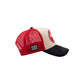 King Kerosin Trucker Cap «Makes You Wild» Rot/Beige