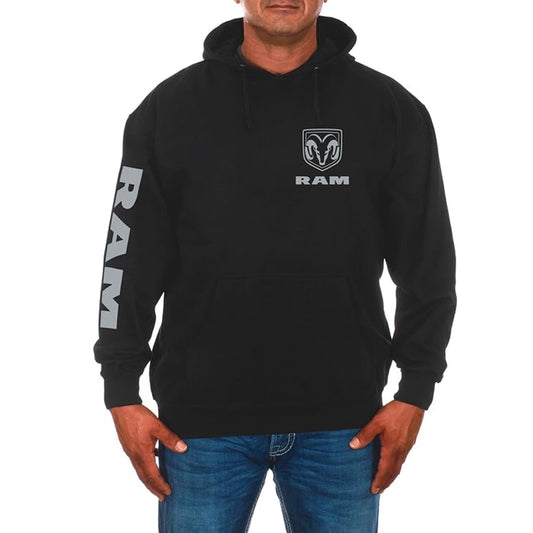 Dodge RAM Hoodie Kapuzenpullover Dodge RAM Logo Schwarz