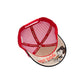King Kerosin Trucker Cap «Makes You Wild» Rot/Beige