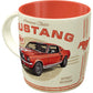 Ford Mustang Tasse mit Ford Mustang GT 1967 Red Vintage Style