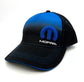 Mopar Basecap mit Mopar Logo Fade Optik Schwarz/Blau