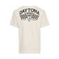King Kerosin Herren T-Shirt «Daytona Speedway V8» Off White