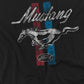 Ford Mustang T-Shirt Mustang Stripes Schwarz