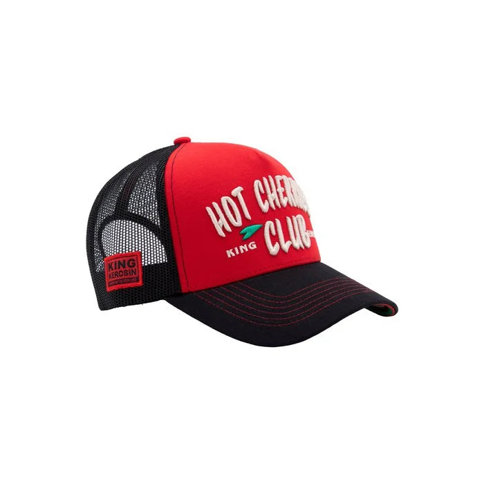 King Kerosin Trucker Cap «Hot Cherries Club» Rot
