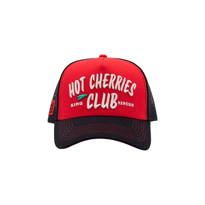 King Kerosin Trucker Cap «Hot Cherries Club» Rot