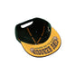 King Kerosin Flat Cap «Fast as Fuck» Schwarz/Gelb