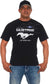 Ford Mustang T-Shirt Ford Mustang Logo Collage "The Legend Lives" Schwarz