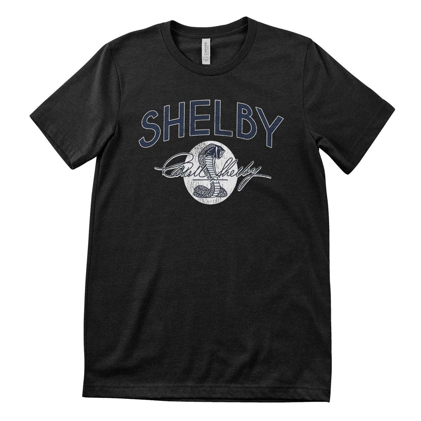 Shelby T-Shirt Shelby Vintage Cobra Logo Schwarz