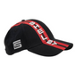 Shelby Basecap mit roten Shelby Racing Stripes Schwarz