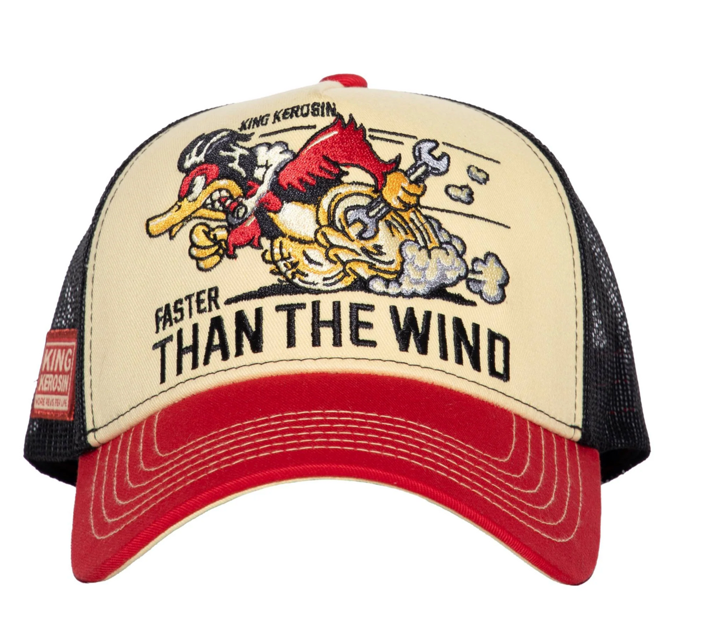 King Kerosin Herren Trucker Cap "Faster Than The Wind"