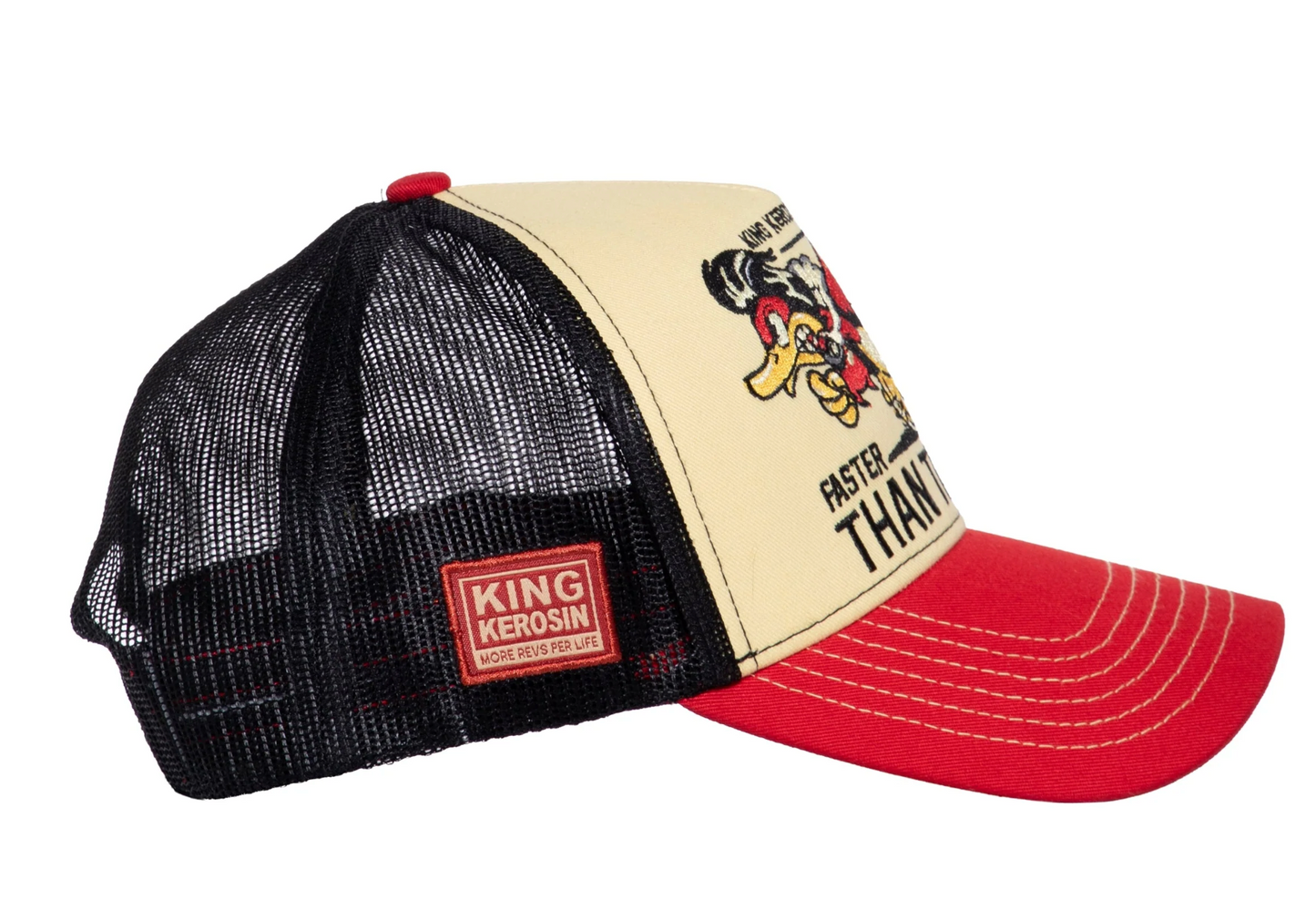 King Kerosin Herren Trucker Cap "Faster Than The Wind"