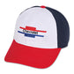 Chevrolet Basecap Chevy Bowtie Red Blue and White