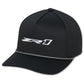 Corvette ZR1 Multi Color Rope Cap Schwarz
